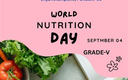WORLD NUTRITIONS DAY – G5
